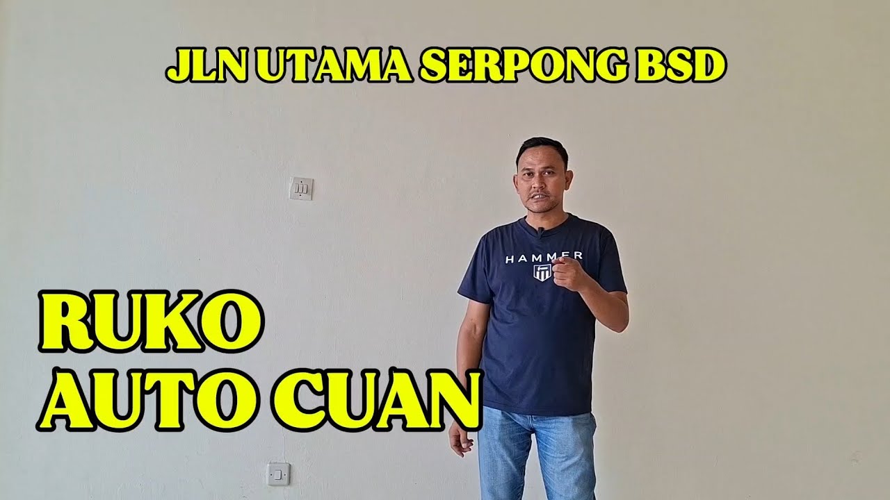 RUKO CUAN | JL RAYA UTAMA SERPONG - BSD #komersial #ruko #bsd #property #investasi #capcut 