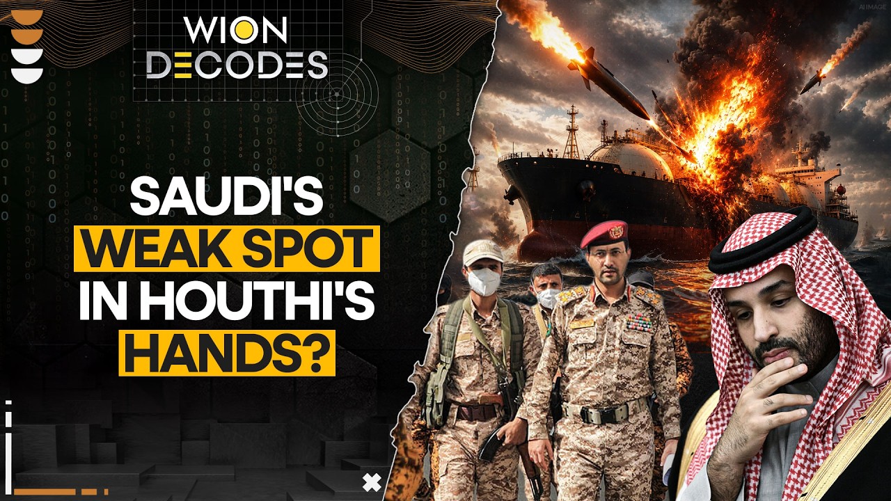 How The Houthis Turned The Red Sea Into A Weapon Against Saudi Arabia | WION Decodes