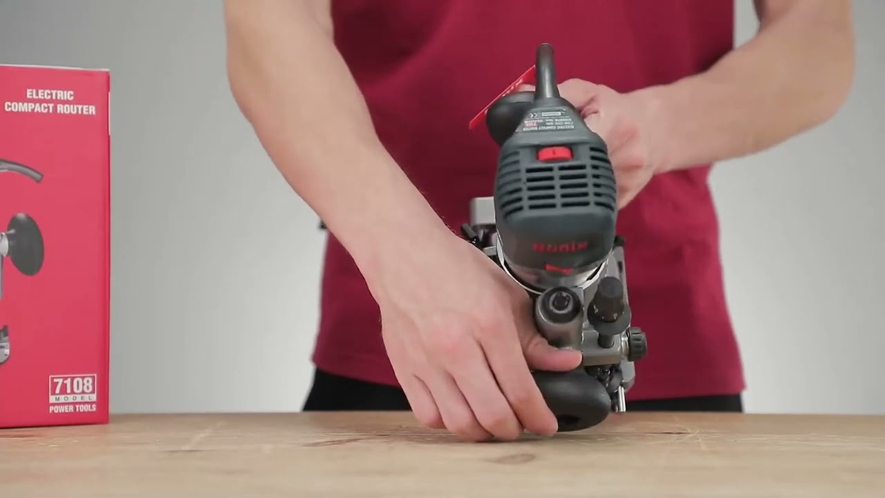 UNBOXING Electric Router Ronix 7108