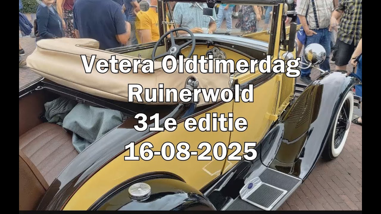 Vetera Oldtimerdag 2025 Ruinerwold
