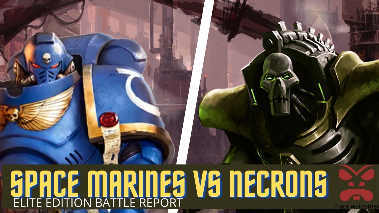 Space Marines vs Necrons: Warhammer 40k Battle Report - Beginner Battle Report Mission One
