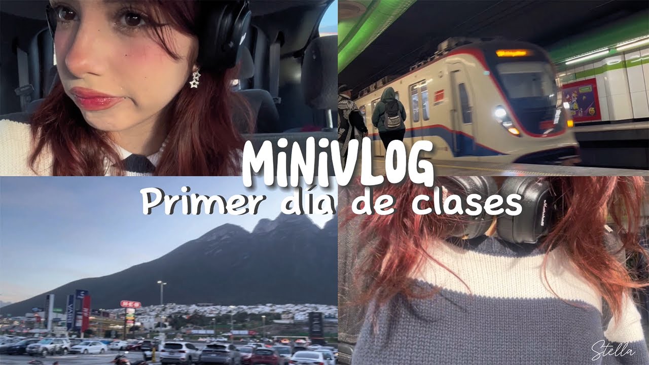 mini vlog: primer día de clases ✮⋆˙