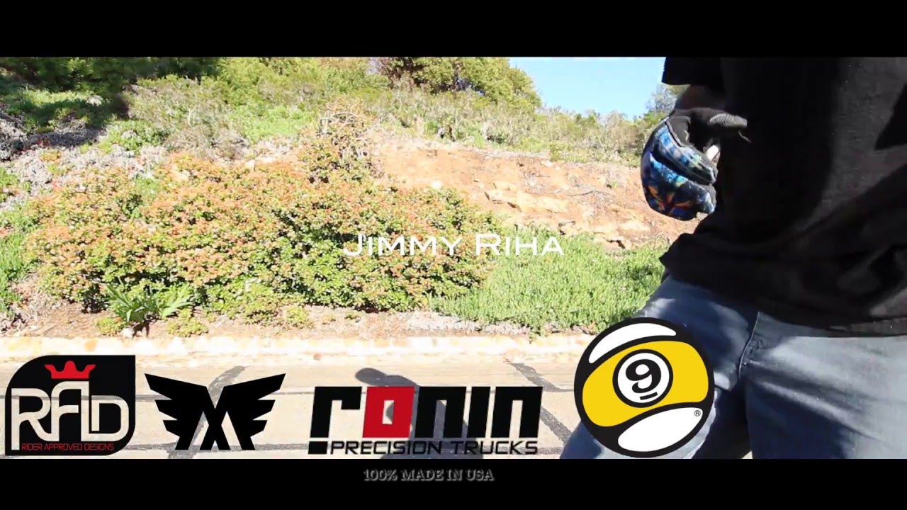 Jimmy Riha La Jolla Raw Run -Rad Train longboarding