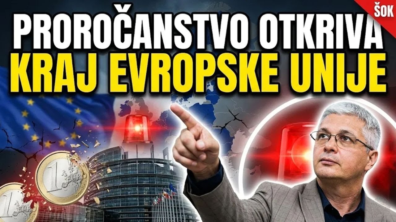 KRAJ EVROPSKE UNIJE - Proročanstvo koje otkriva kraj evropskih carstava! Bićeš ohrabren...