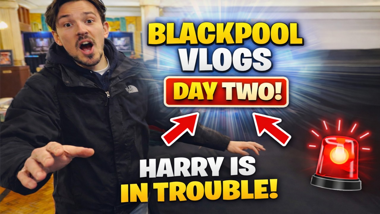 Alakazam Blackpool Vlog 2026 I Episode 2 I The Set Up