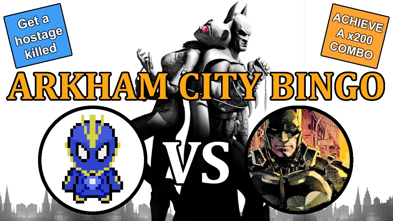Я бросил вызов ютуберу Arkham в гонке бинго в Arkham City