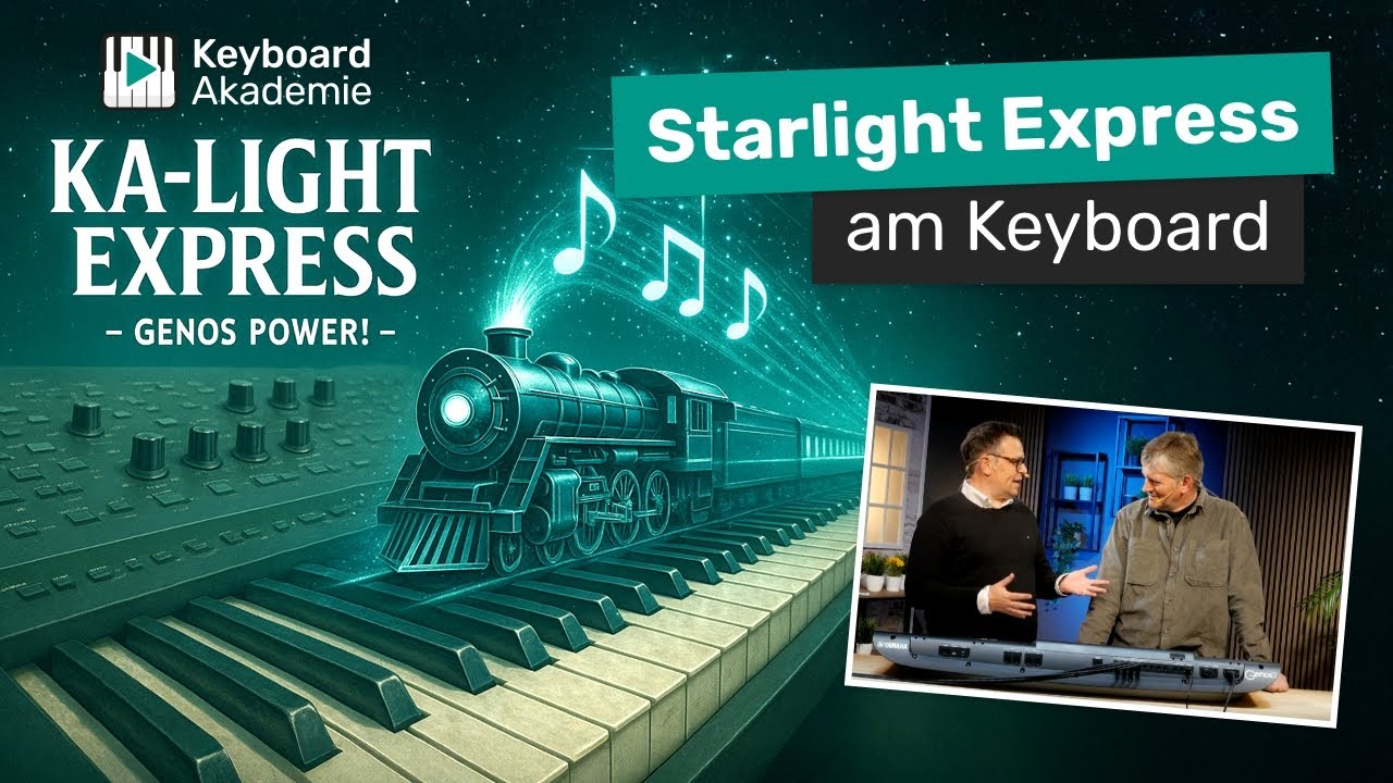 Unglaublich! So klingt Starlight Express auf dem Keyboard 😮
