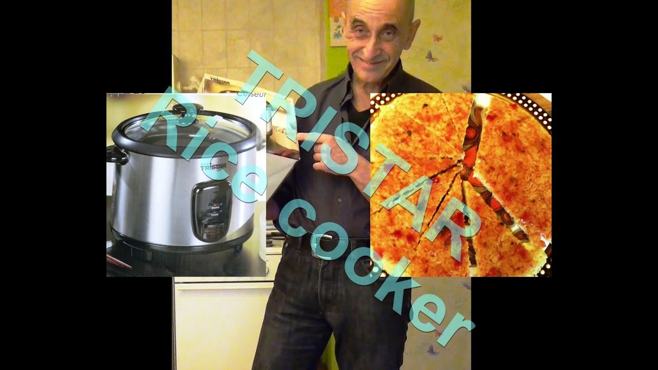TRISTAR  Rice cooker .Cooking a Rice Dish from Alex