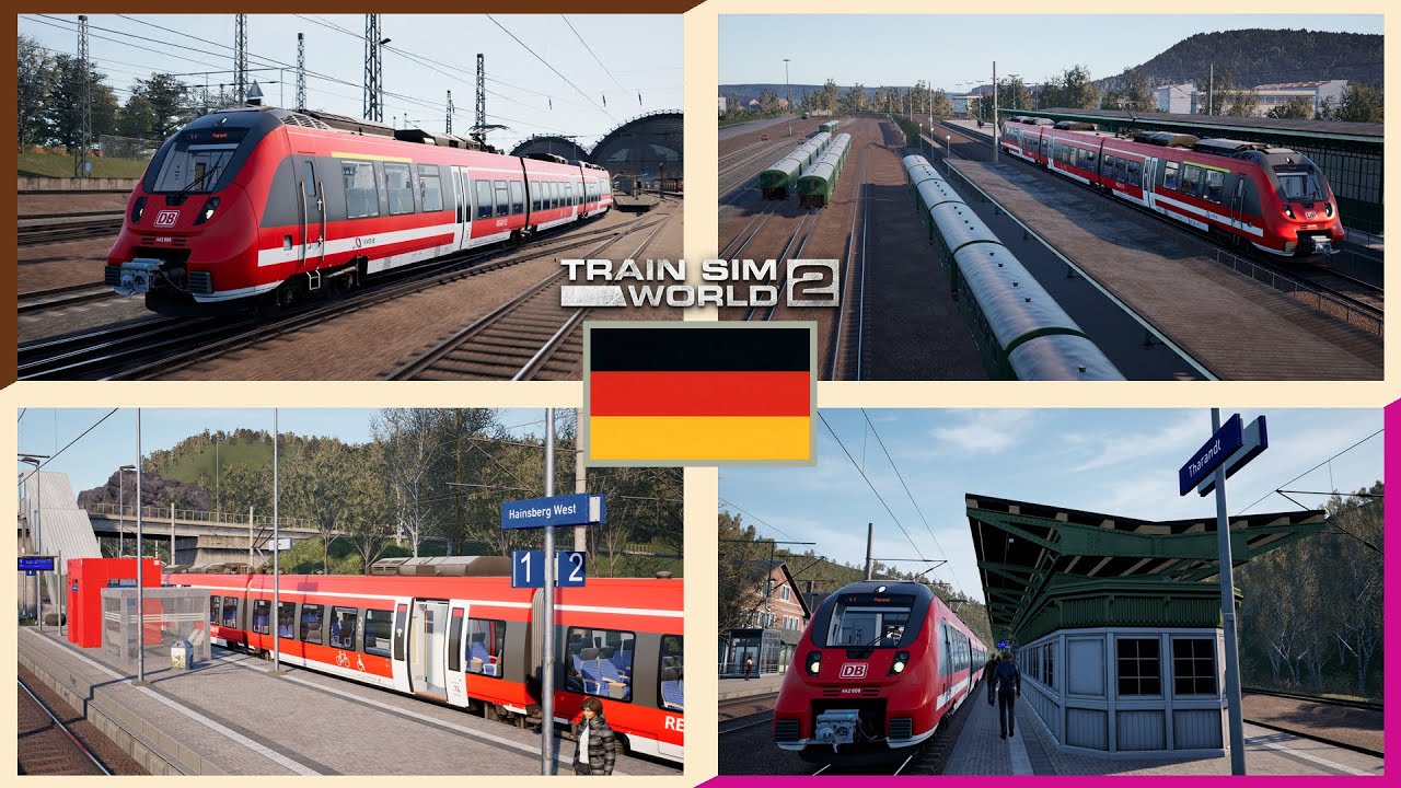 Talent 2 on the Dresden S-Bahn! (S3 to Tharandt and back) ~ Train Sim World 2