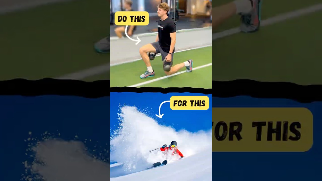 Best GYM exercises for SKIING