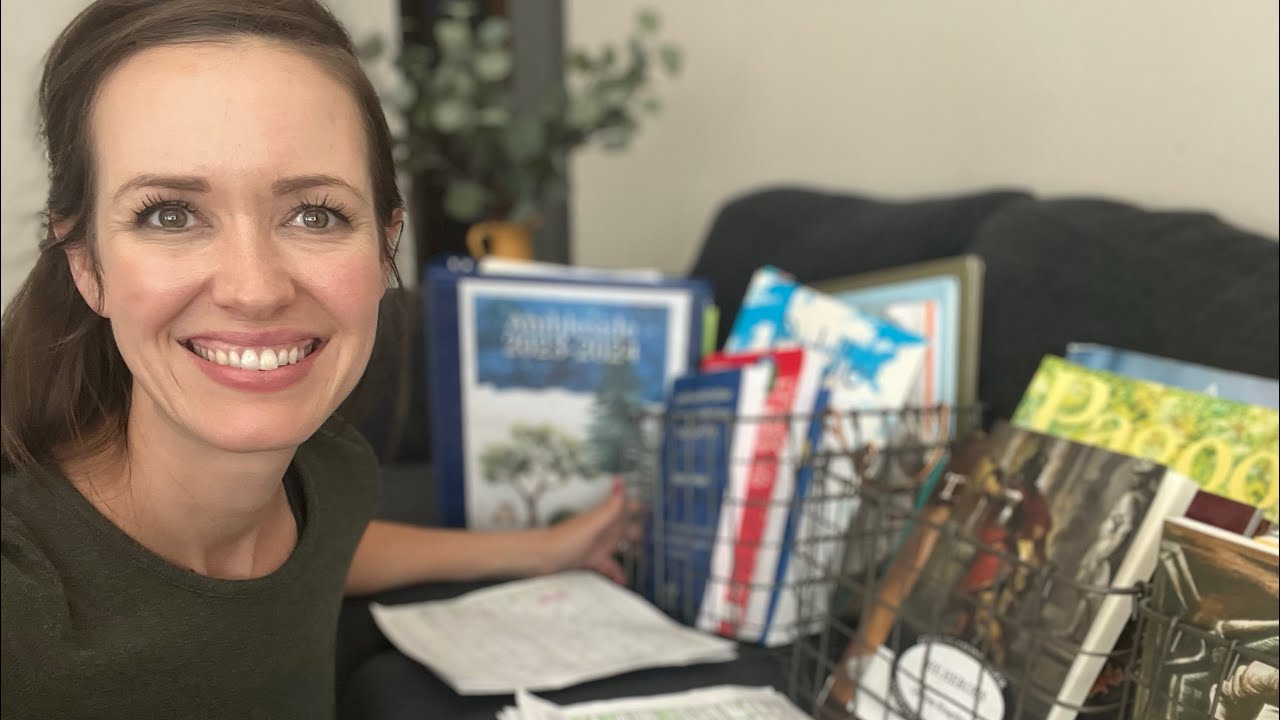 Ambleside Online Organization For Year 1, 3, & 4  (Book Bins & Riches)