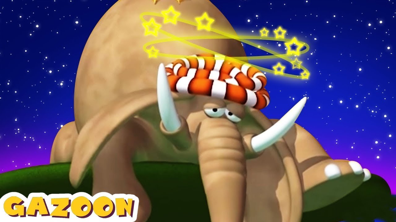 Gazoon - A Disturbing Night! | Cartoon Elephant | Funny Jungle Cartoons for Kids
