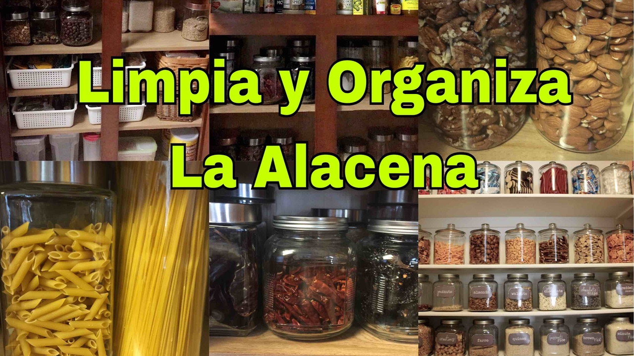 Ideas Faciles para Limpiar y Organizar la Alacena/Pantry Organization Ideas