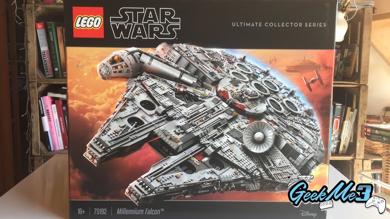 LEGO FAUCON MILLENIUM UCS 75192 - UNBOXING DU LEGO ULTIME