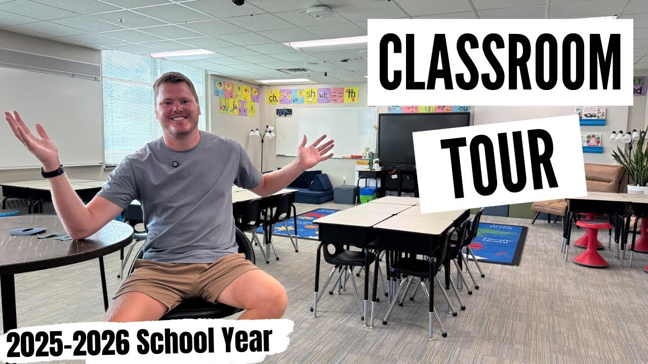 3rd Grade Classroom Tour | 2025-2026 Back to School Setup