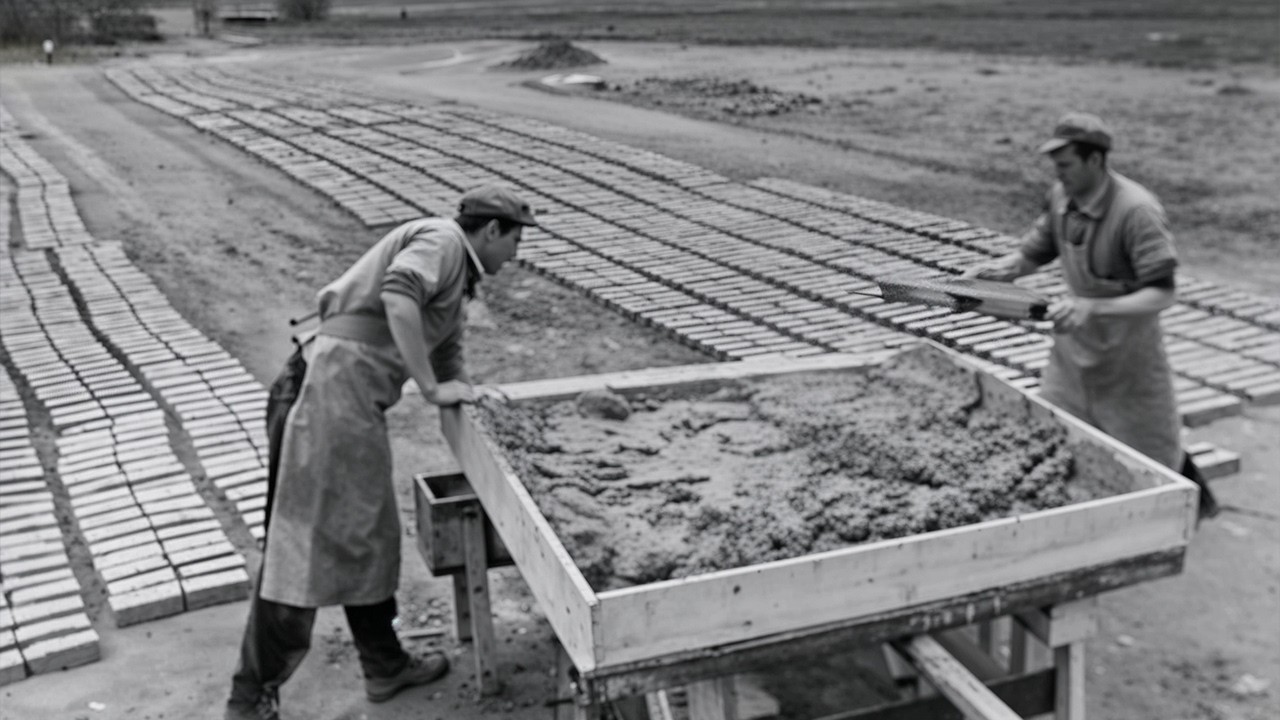 Before Electricity: Traditional Clay Building in Germany | From Clay Pit to Bricks and Floors