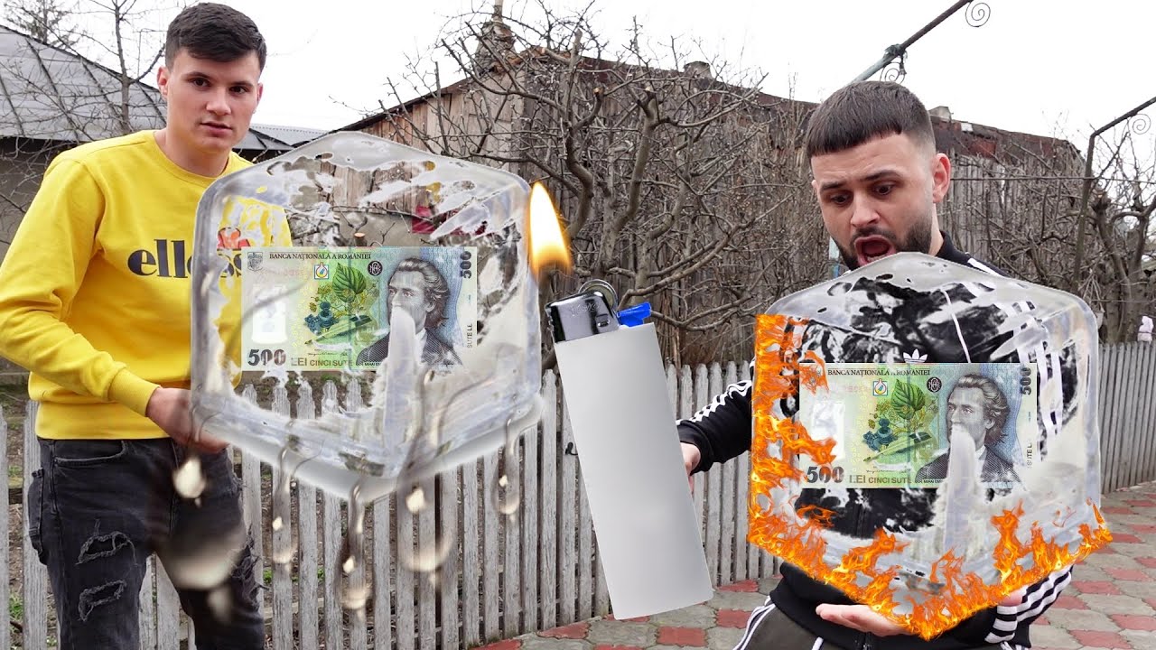 CINE TOPESTE PRIMUL GHEATA, IA BANII !!!