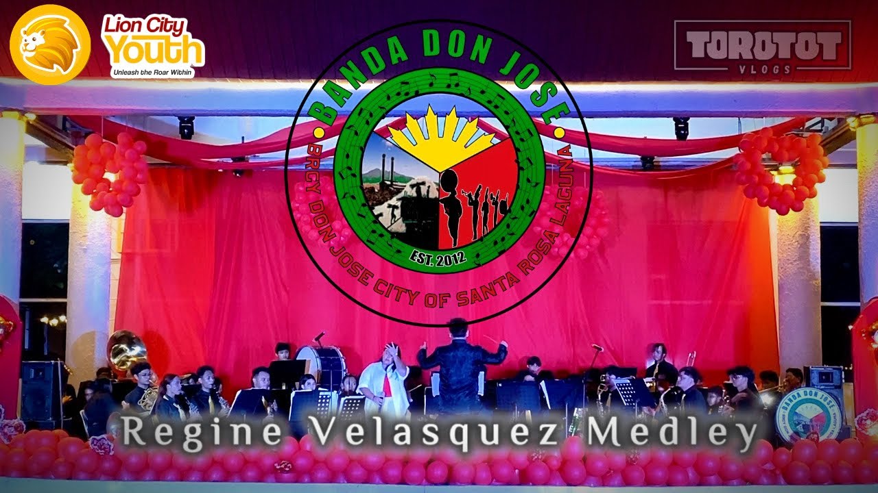 Harana Sta Rosa | Banda Don Jose - Regine Velaquez Medley
