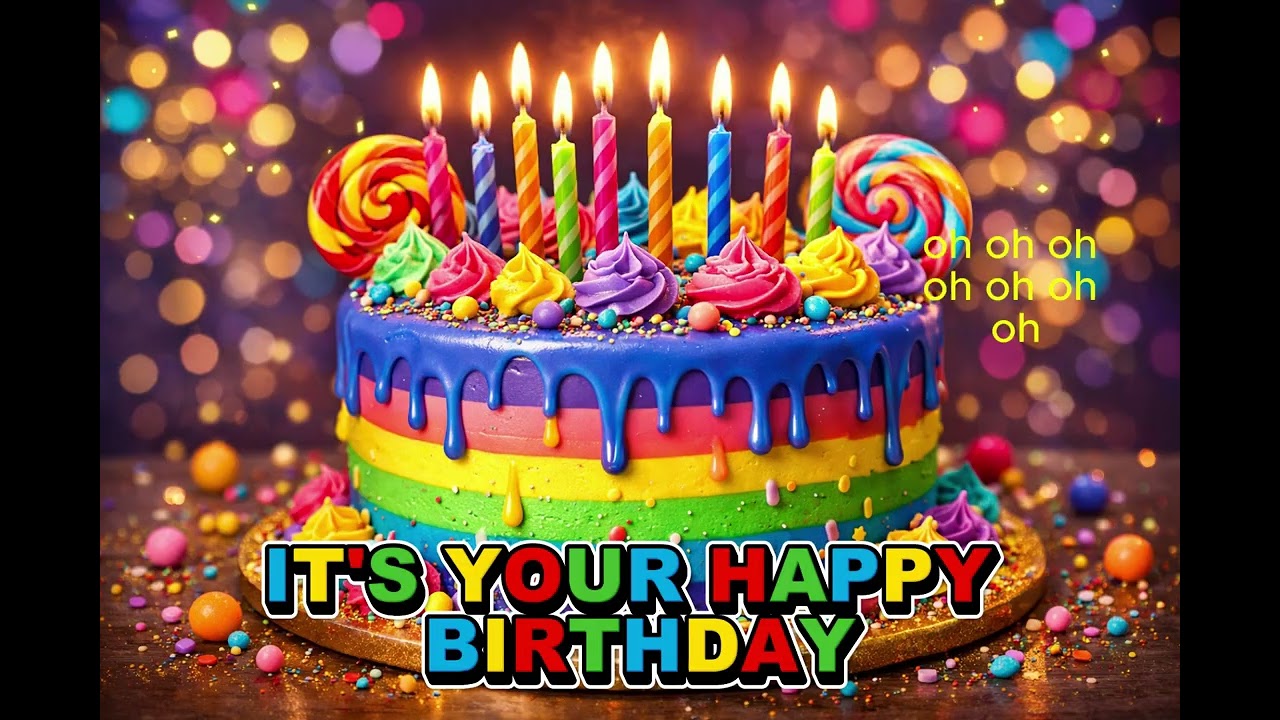 HAPPY BIRTHDAY, ITS YOUR BIRTHDAY