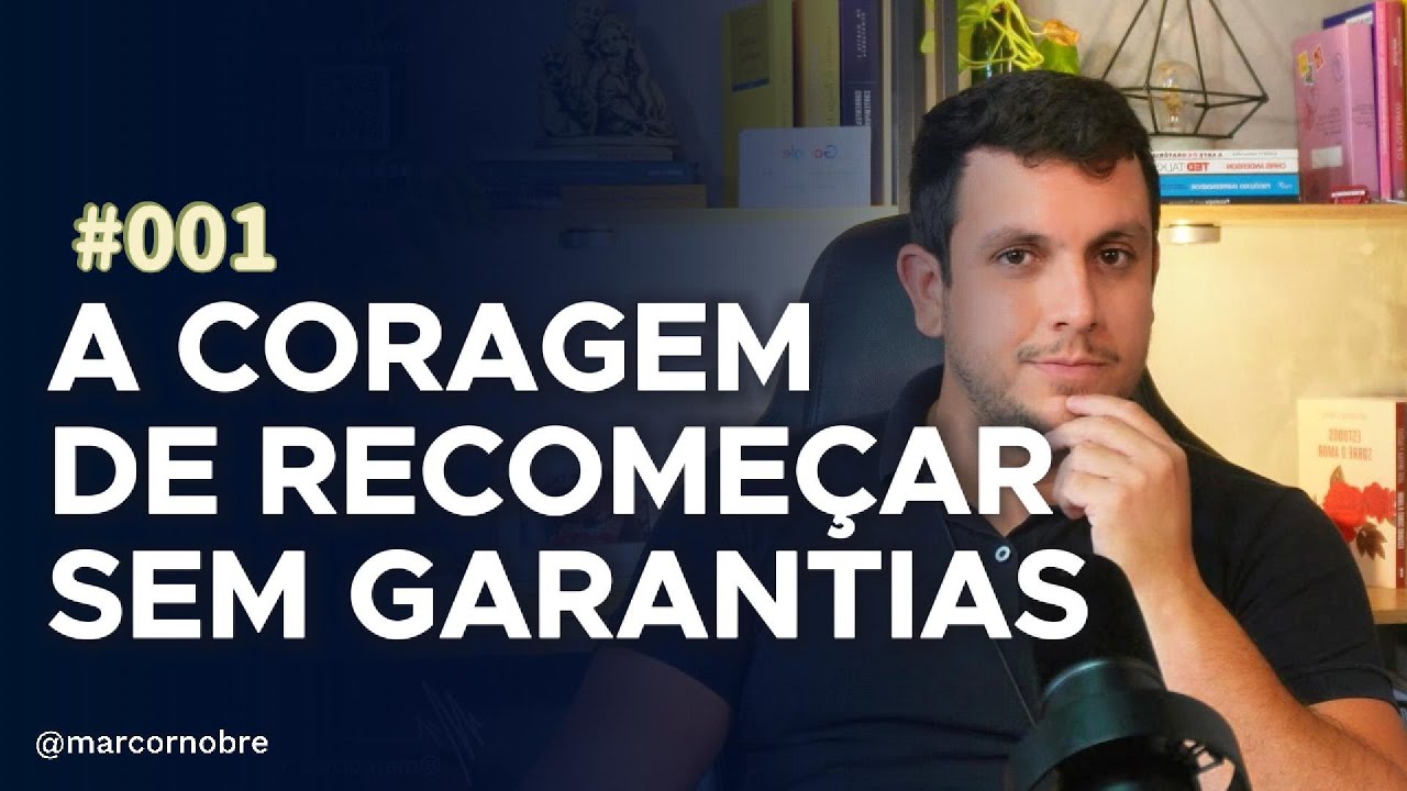 A coragem de recomeçar sem garantias