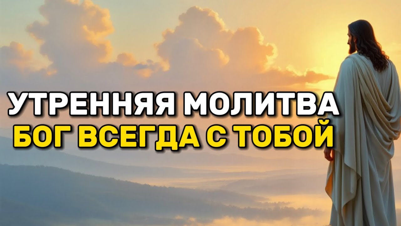 Утренняя Молитва: Бог всегда с Тобой