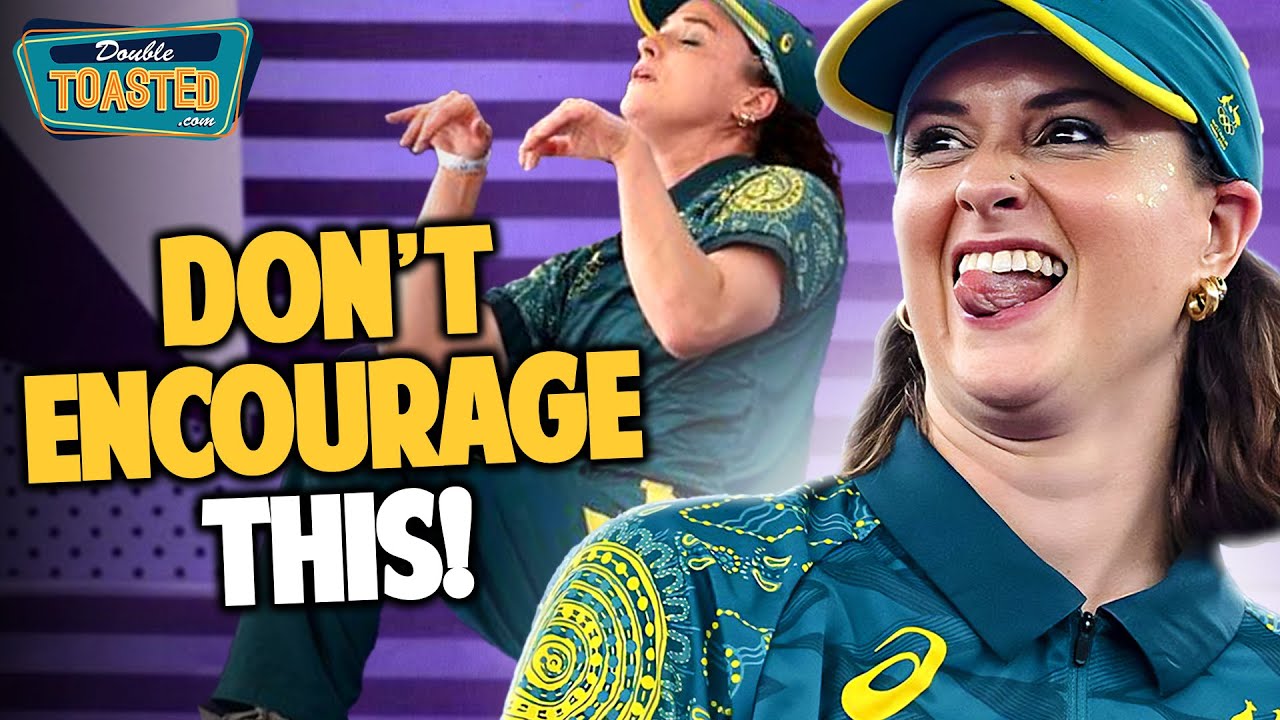 AUSSIE BREAK DANCER 'RAYGUN' AND HER HILARIOUS OLYMPICS PERFORMANCE  | Double Toasted