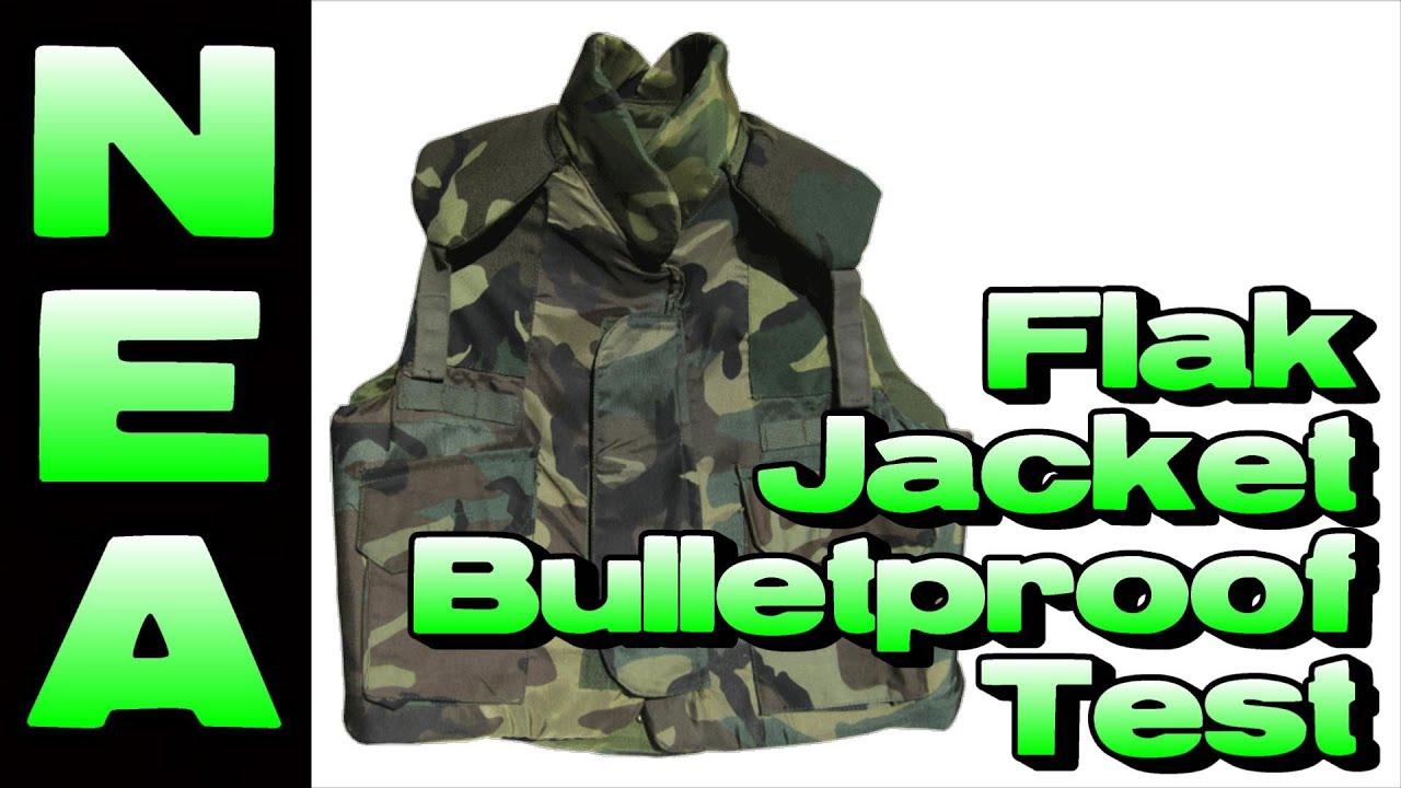 Flak Jacket Bulletproof Test - Budget Defensive Armor?