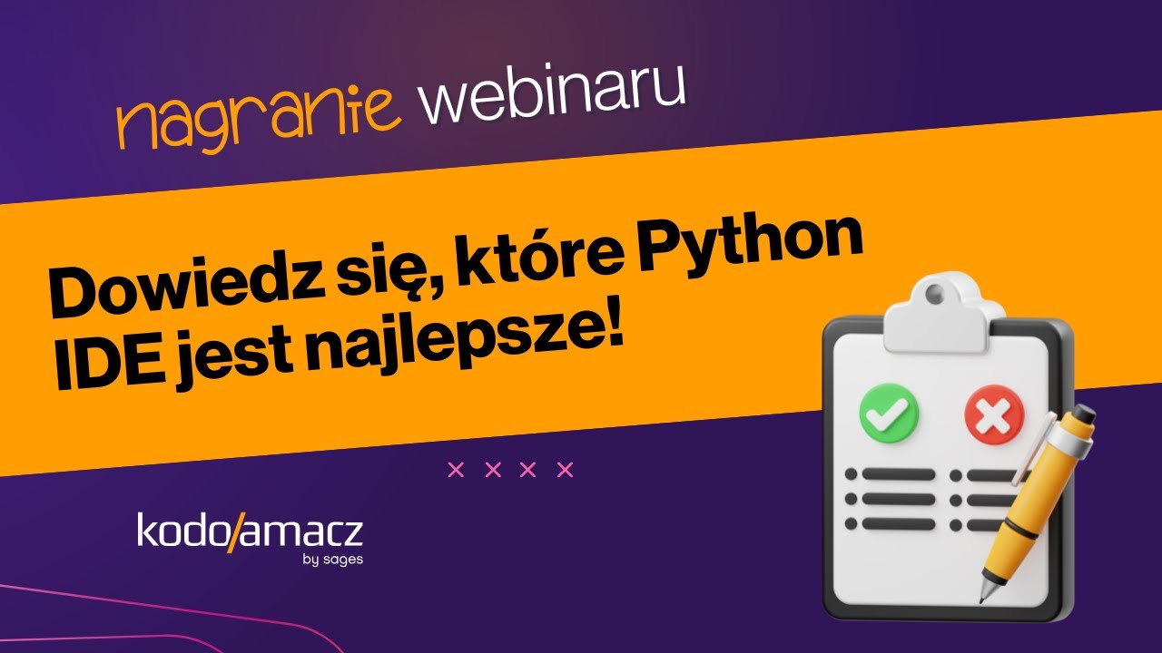 Dowiedz się, które Python IDE jest najlepsze [WEBINAR]