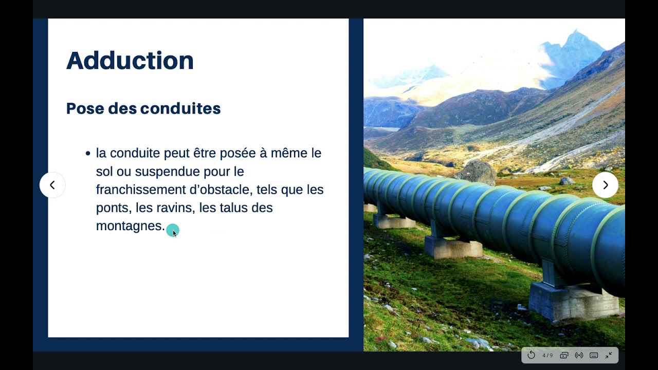 R&eacute;seau d'Adduction d'Eau Potable: Pose des Conduites