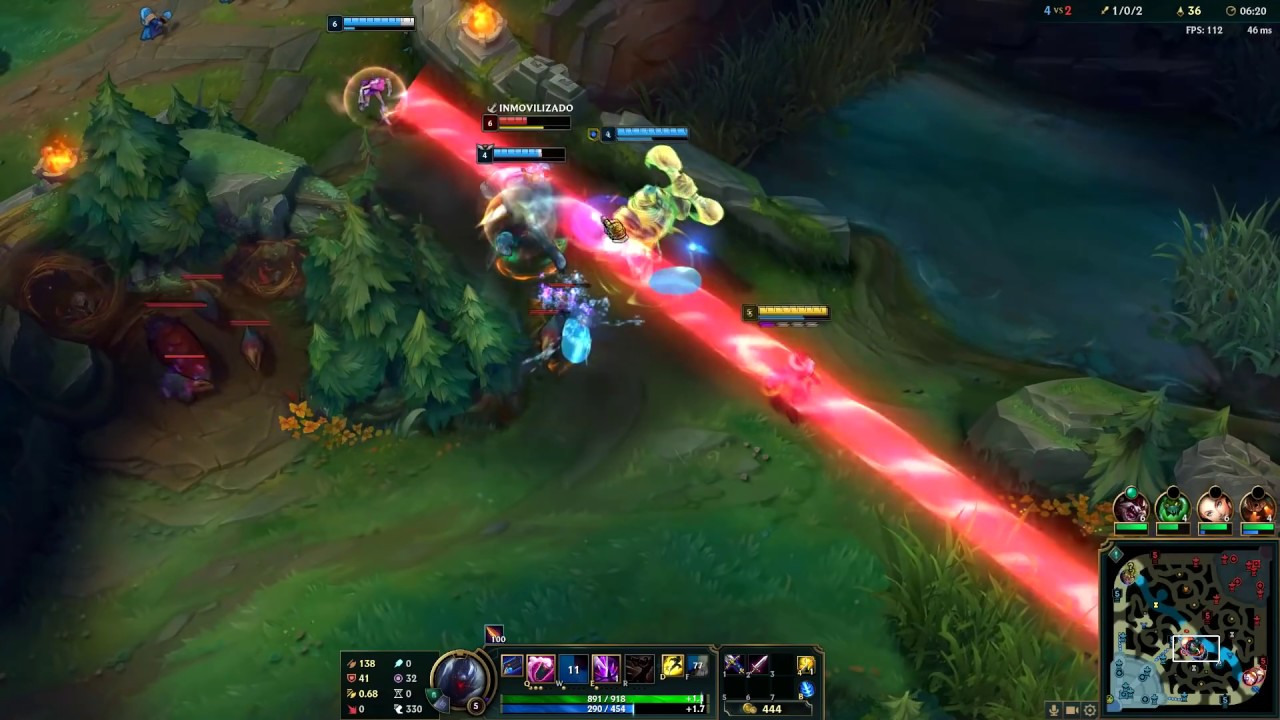 Jhin a puras peleas