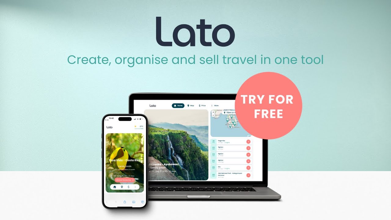 Meet Lato • Your All In One Tool For Your Travel Business