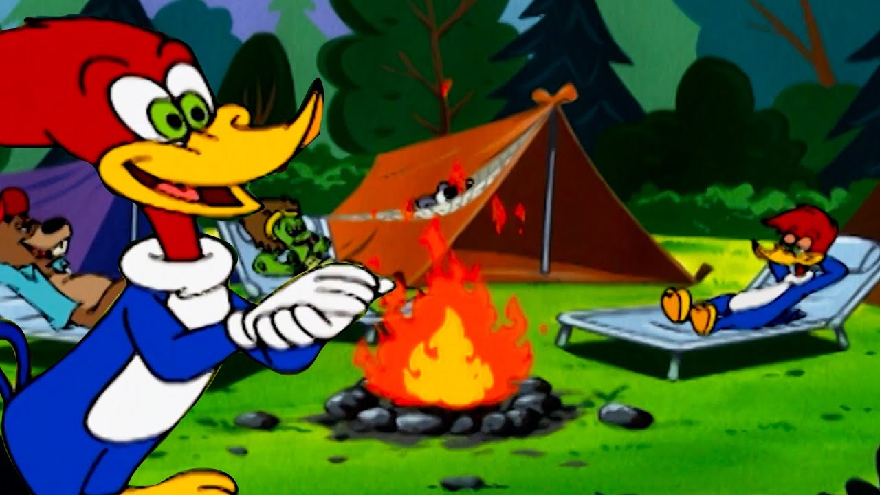 Woody Goes on a Spring Camping Trip! 🌼 🏕️ | Woody Woodpecker