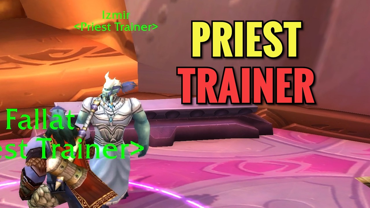 Exodar Priest Trainer (WoW TBC)