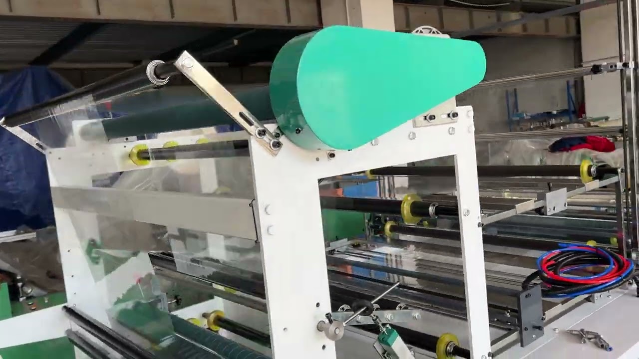 Two Layers Plastic Film Cross Cutting Machine