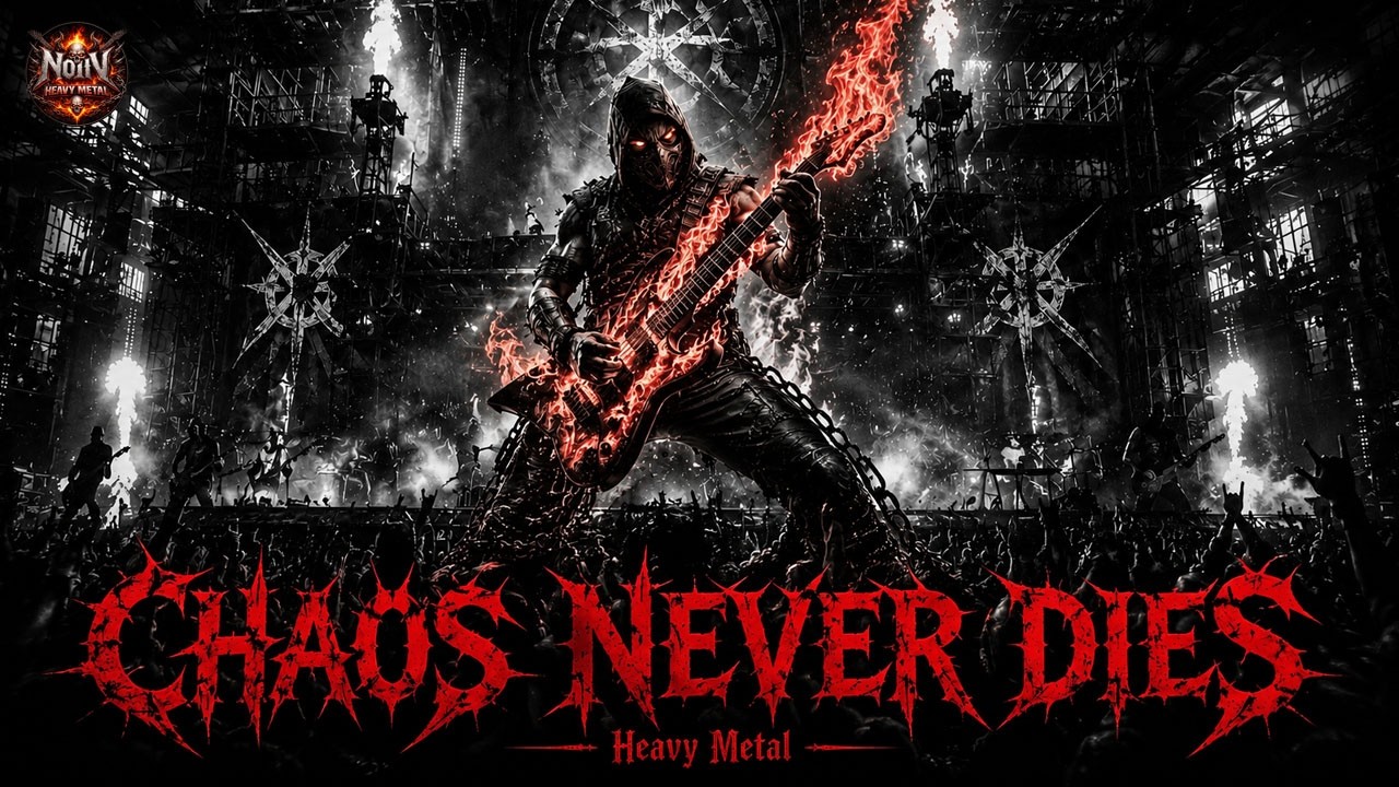 CHAOS NEVER DIES | Brutal Heavy Metal Anthem of Rage and Destruction 🔥