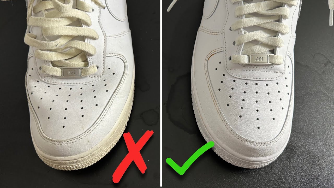 Как ПРЕДОТВРАТИТЬ появление складок на кроссовках Nike Air Force 1 (ЛУЧШИЙ СПОСОБ!!)