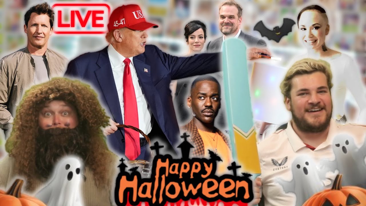 Halloween! Trumps trick or treats, best viral costumes, David harbour sucks and Doctor Who is back?