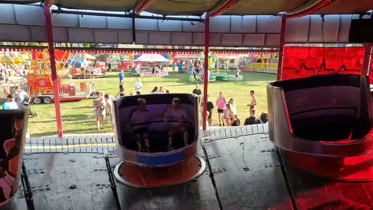 Dunny Tuckers Waltzer Paybox view @ Arthur Tuby & Sons Funfair Mexborough 15/06/2023