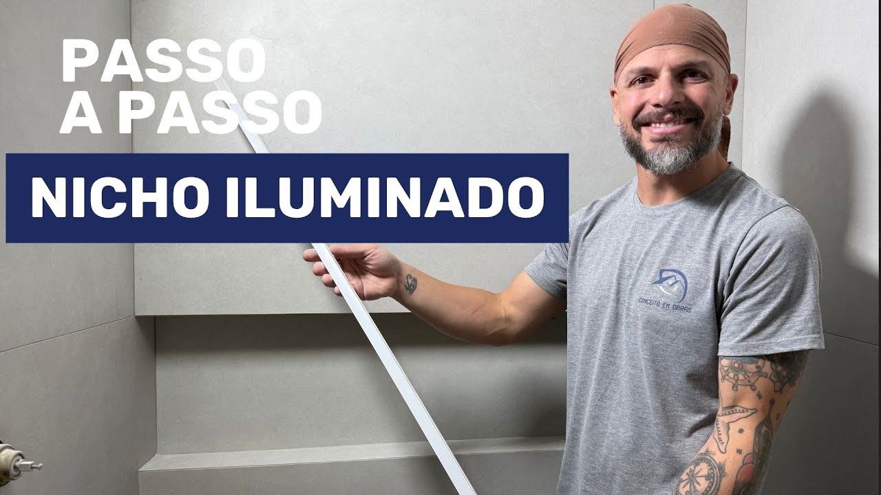 Iluminação no Nicho do Banheiro - Veja o Passo a Passo Completo