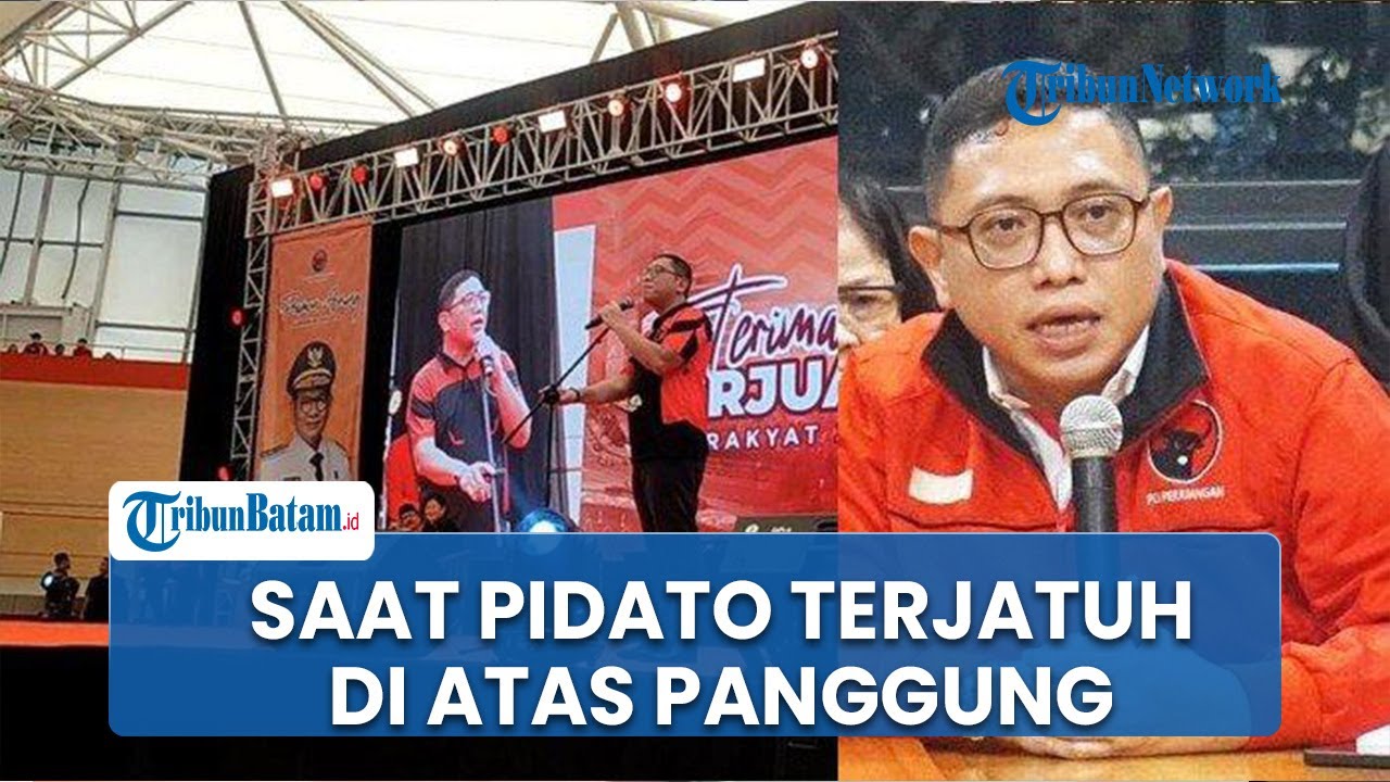 Brando Susanto Anggota DPRD Meninggal Saat Pidato Sambutan Halalbihalal DPP PDIP Jakarta
