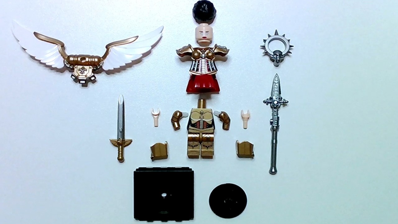 Custom LEGO: Robot Lady 2 / Unofficial Minifigure