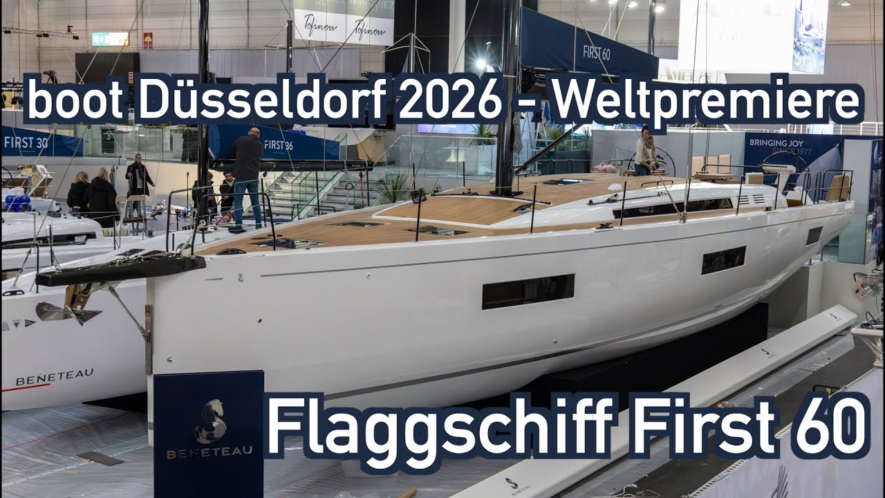 boot Düsseldorf 2026: Weltpremiere First 60 von Beneteau