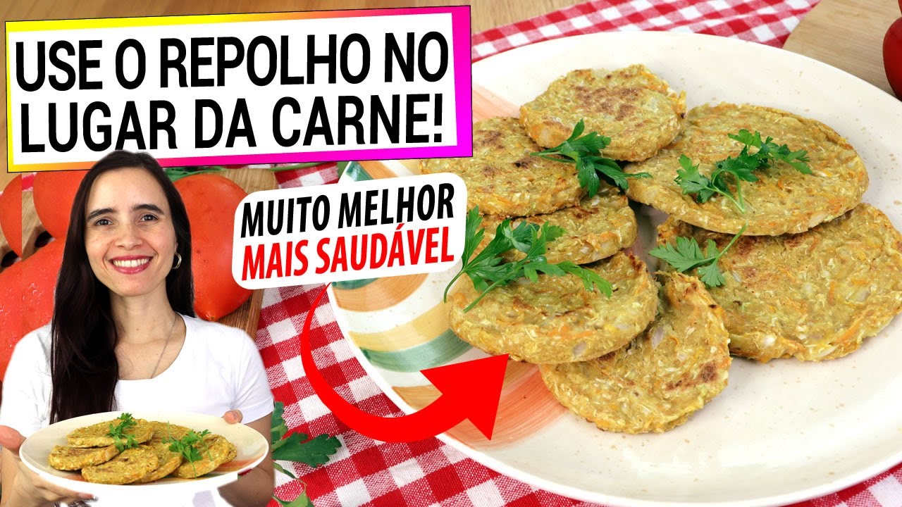 USE ISSO NO LUGAR DA CARNE! MUITO MELHOR, SAUDÁVEL, FÁCIL PARA TODO DIA! AGORA FAÇO SEMPRE!