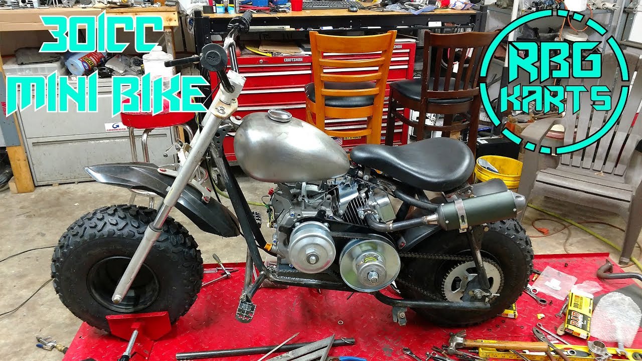 301cc Mini Bike Engine Mounted ~ Mini Bike Monday