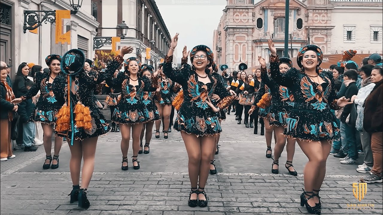 Pasacalle Caporales San Martín Centro Histórico de Lima