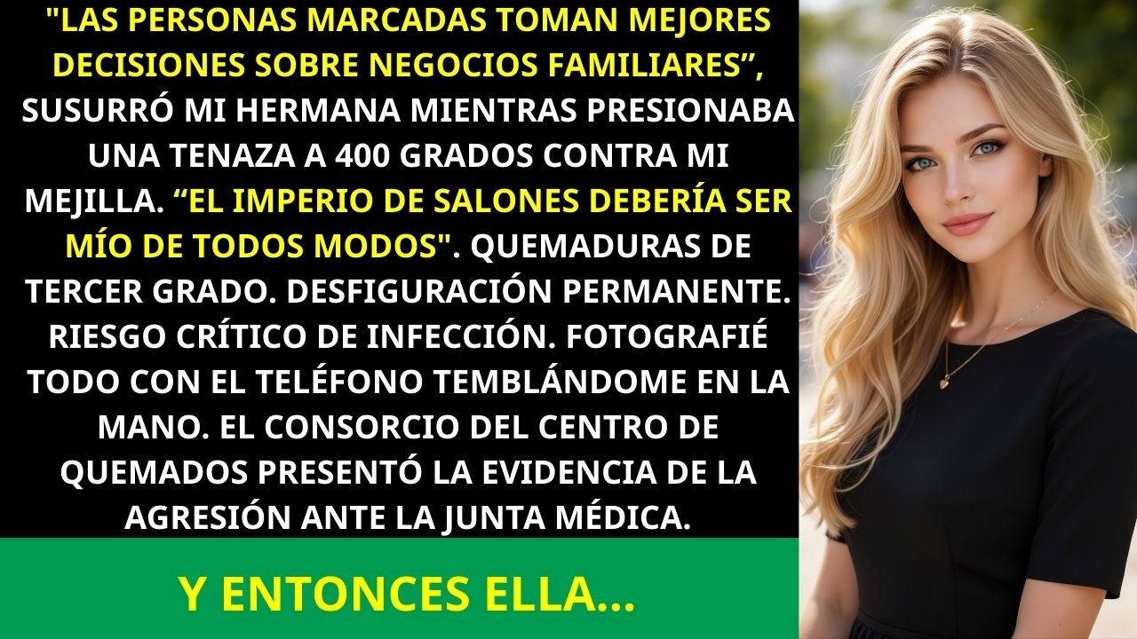 Hermana Me Quemó la Cara con una Tenaza para Rizar La Belleza No Firma Contratos — El Plan de…