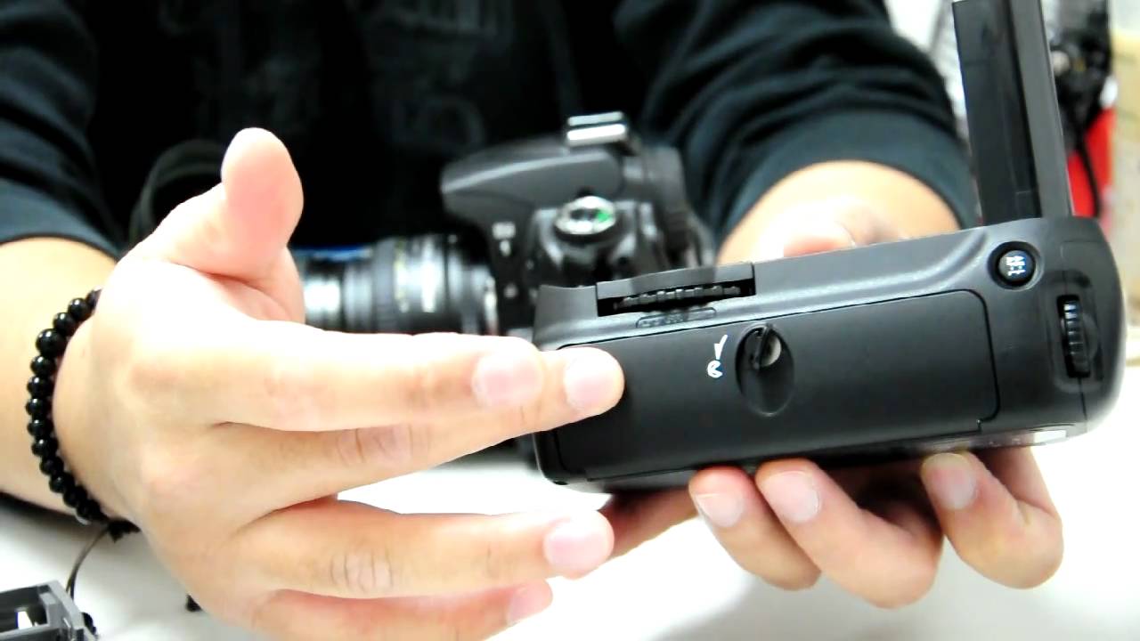 Nikon D90 Zeikos Battery pack Unboxing