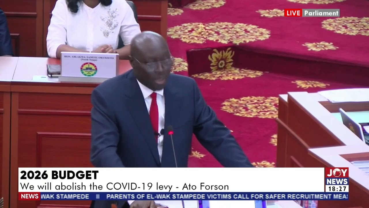 2026 Budget: VAT Reforms to Return Nearly GH¢6 Billion to Businesses and Households – Ato Forson.