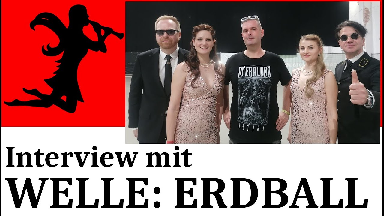 WELLE: ERDBALL Interview in der Turbinenhalle Oberhausen, 09. September 2023, by Nightshade TV