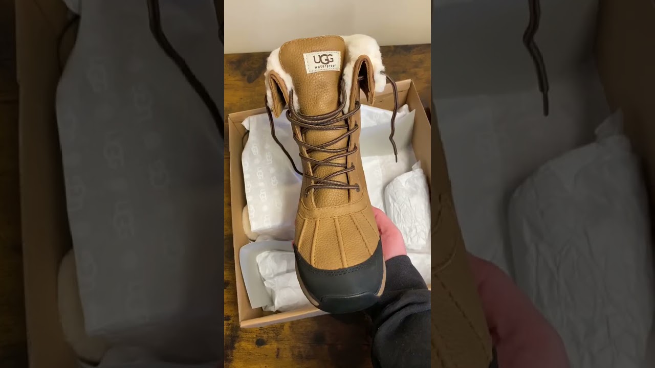 Unboxing the UGG Adirondack boot! One of the best winter boots you'll find!